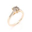 Sollitaire&Side stones Diamond Ring 1.10 Ct Total Carat Weight - Model RACHEL