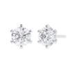 Solo Diamond Earrings Studs 2.10 Ct Total Carat Weight - Model SIMERY
