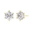 Solo Diamond Earrings Studs 2.10 Ct Total Carat Weight - Model SIMERY