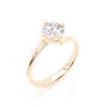 Solitaire Diamond Ring 1 Ct Total Carat Weight - Model BRIELLE