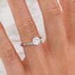 Solitaire Diamond Ring 1 Ct Total Carat Weight - Model BRIELLE