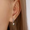 Diamond Pave Dangle Earrings 1.17 ct TCW - Model MAYA
