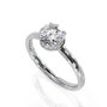 Halo Diamond Ring 1.15 Ct Total Carat Weight - Model EVERLY