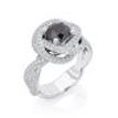 Sollitaire&Side stones Diamond Ring 2.20 Ct Total Carat Weight - Model MADELINE