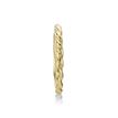 Women's 10 MM Braid Design Hoop Nose Ring with Multi-Purpose Clicker, 14K Yellow Gold, 20 Gauge | Lavari Jewelers