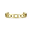 Women's XO Cutout Adjustable Toe Ring, 10K Yellow Gold | Lavari Jewelers