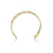 10K Yellow Gold Filigree Heart Cutout Adjustable Toe Ring