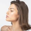 14K Yellow Gold Nose Ring L-Shaped 3 MM Cubic Zirconia Nose Ring, 22 Gauge