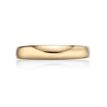 10K Yellow Gold 3 MM Adjustable Open Toe Ring