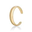 10K Yellow Gold 3 MM Adjustable Open Toe Ring