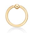 14K Yellow Gold 10 MM Universal Hoop Ring