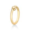 14K Yellow Gold 10 MM Universal Hoop Ring