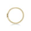 14K Yellow Gold 8 MM Star Hoop Nose Ring, 20 Gauge