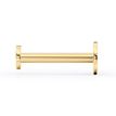 14K Yellow Gold Moon Internally Threaded Micro Labret, 16 Gauge