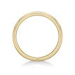 14K Yellow Gold 8 MM Hoop Nose Ring, 20 Gauge