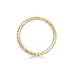 14K Yellow Gold 8 MM Textured Hoop Nose Ring, 20 Gauge