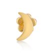 14K Yellow Gold 3 MM Moon Cartilage Earring