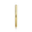 14K Yellow Gold Matte 8 MM Hoop Nose Ring, 20 Gauge