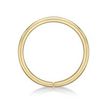 14K Yellow Gold Matte 8 MM Hoop Nose Ring, 20 Gauge