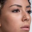 14K Yellow Gold 0.10 Carat Lab Grown Diamond Butterfly Nose Ring, 20 Gauge
