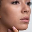 14K Yellow Gold Moon Internally Threaded Micro Labret, 16 Gauge
