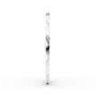 14K White Gold Hoop Twisted Ribbed, 10 MM, 20 Gauge