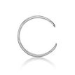 White Gold TrIon Platinge Band Toe Ring - 10K, 5.7MM, .6g
