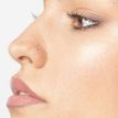 14K Yellow Gold Screw Diamond Nose Ring, 0.01 Carat, 18 Gauge