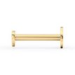 14K Yellow Gold Heart Internally Threaded Micro Labret, 16 Gauge