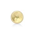 14K Yellow  Gold Micro Labret Stud with 3 MM Cone Spike