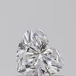 Heart Diamond 0.70 Ct D VS1 GIA