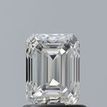 Emerald Diamond 1.01 Ct F IF GIA