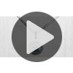 Diamond Halo Pendant Necklace Blue Round 14K White Gold 0.33 TCW 