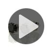 Black Diamond Stud Earrings Round 0.85 TCW Treated IGI Cert 14K White Gold